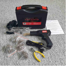 Термостеплер-паяльник Plastic Welding Gun H50 для ремонта пластика со скобами 800 шт.